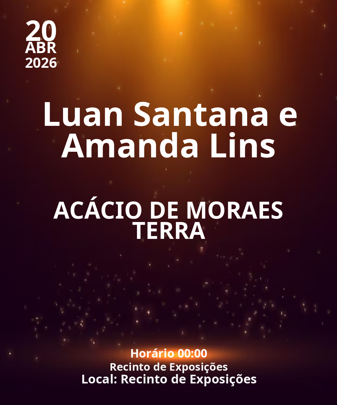 Luan Santana e Amanda Lins